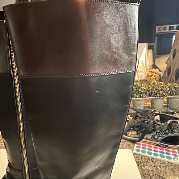 Michael Kors Leather Riding Boots 9 M NWOT - Picture 8 of 14